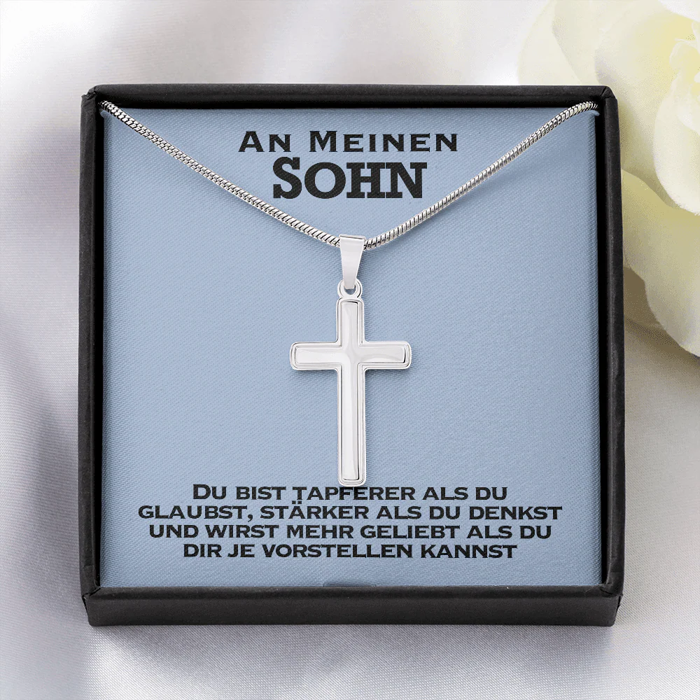 "An meinen Sohn" - Geschenk von Mutter
