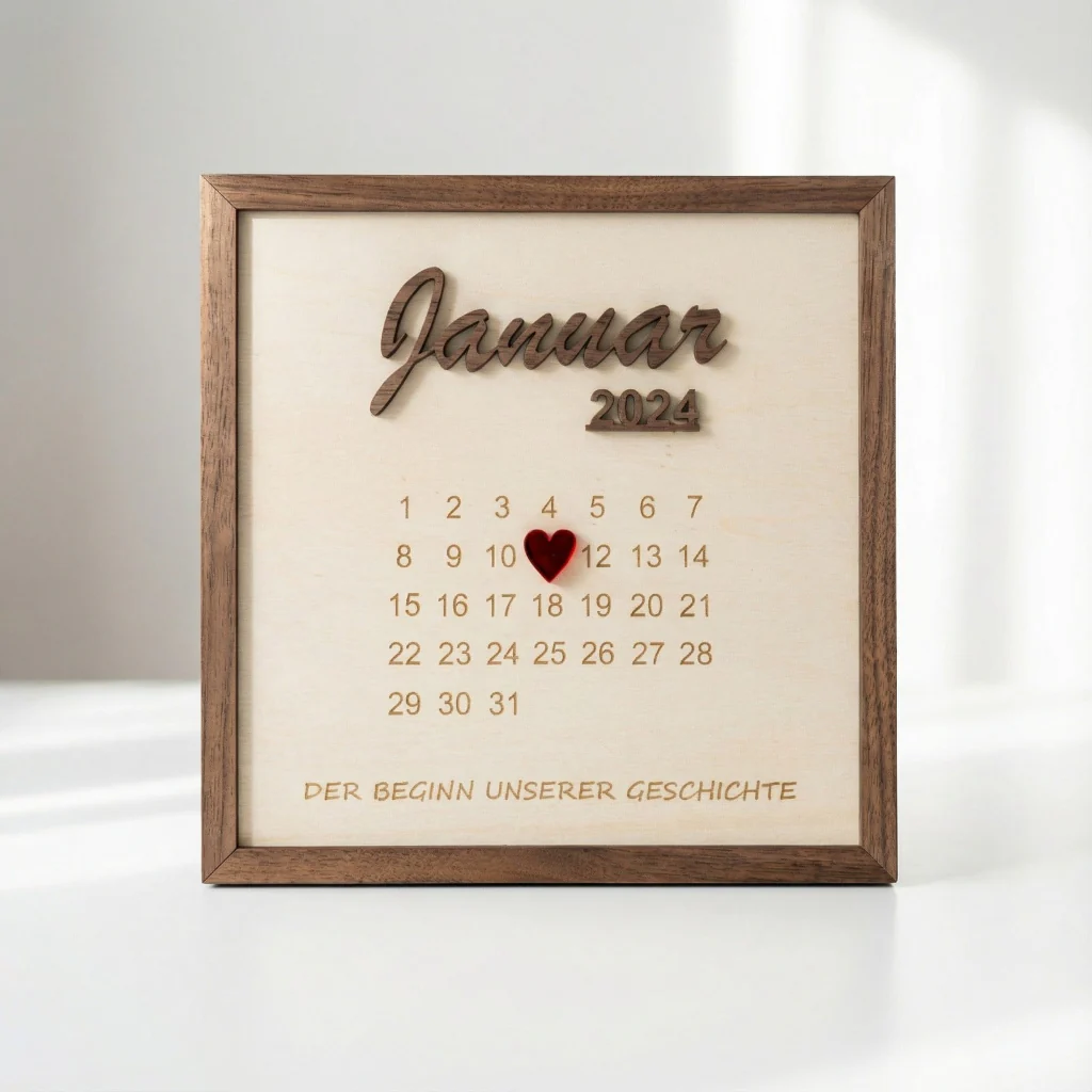 Valentinstag Geschenk "Our Special Date" - Image 3
