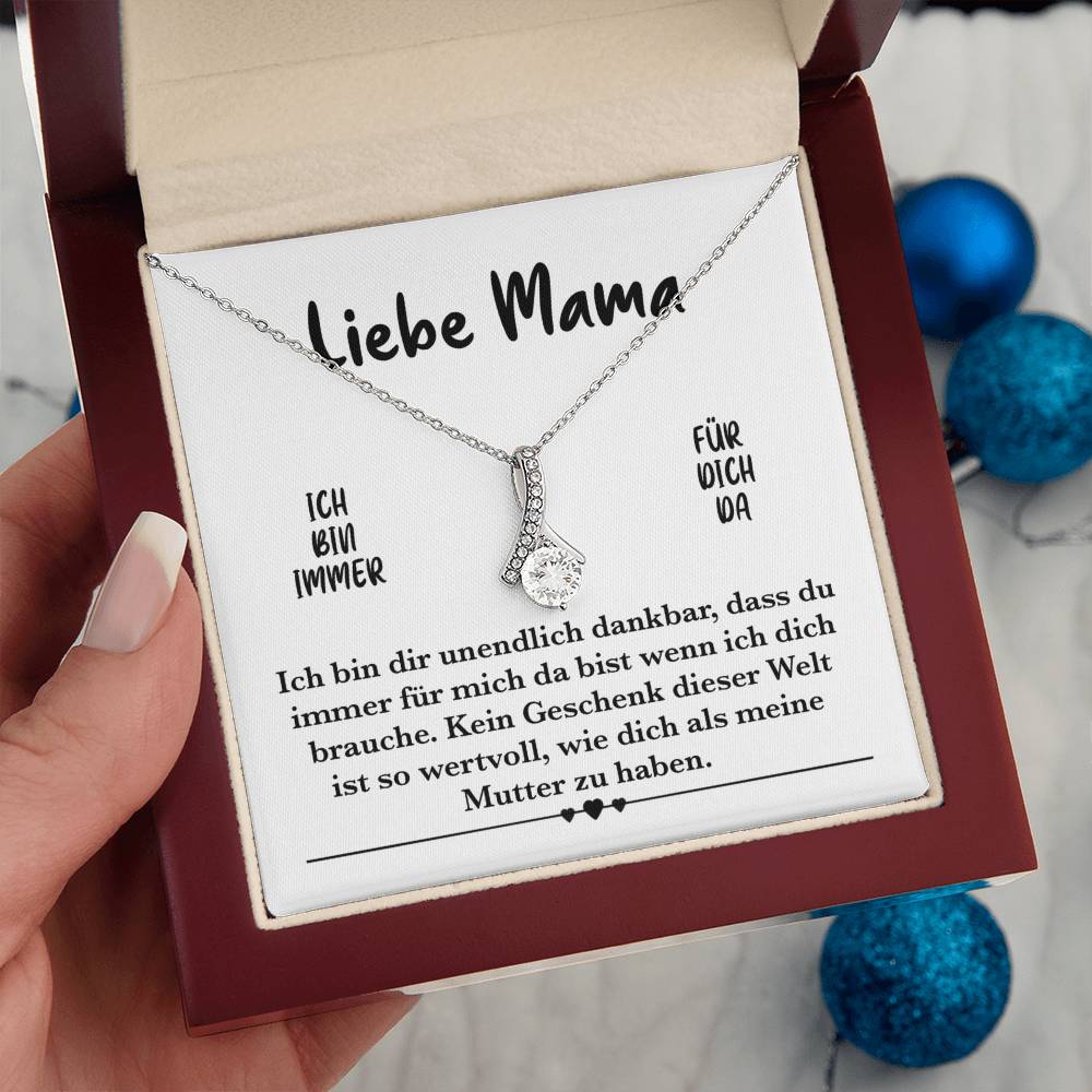 Weißgold Halskette - Geschenk für Mama - Image 5