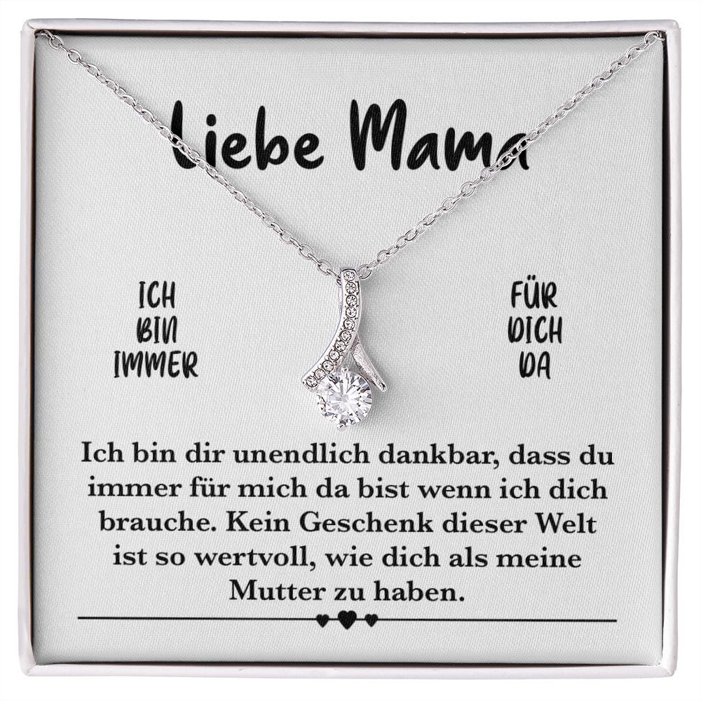 Weißgold Halskette - Geschenk für Mama - Image 7