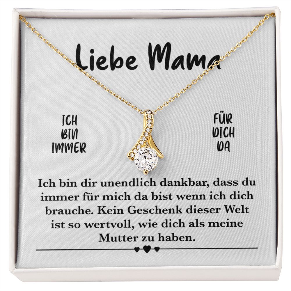 Weißgold Halskette - Geschenk für Mama - Image 8